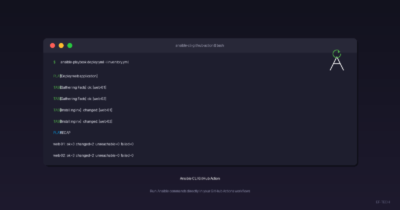 Ansible CLI GitHub Action
